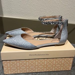 Badgley Mischka Jewel Flats